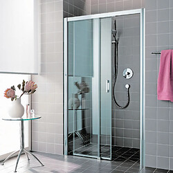 Roth Porte de douche coulissante à 2 éléments 120 cm ouvrant gauche 3960045