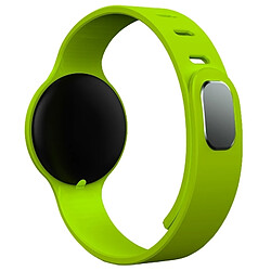 Wewoo Bracelet connecté vert 0.68 pouces OLED Bluetooth 4.0 Smart Display Bracelet, podomètre de / rappel d'appel / suivi du sommeil / fonction de montre / Anti-perte fonction, compatible avec iOS et Android système