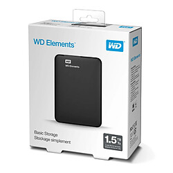 Disque Dur Externe Western Digital WDBU6Y0015BBK-WESN 1,5 TB