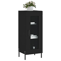 Avis Maison Chic Buffet,Meuble de Rangement,commode pour salon,Cuisine Noir 34,5x34x90 cm Bois d'ingénierie -MN96862