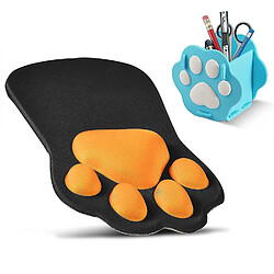 Universal Mignon Ergonomic Mouse Pad avec Support Gel - Poux de souris de soulagement de la douleur pour ordinateur portable et ordinateur pour les enfants et les amoureux