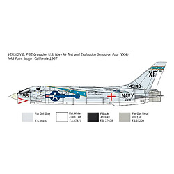 Acheter Italeri Maquette Avion Vought F-8e Crusader