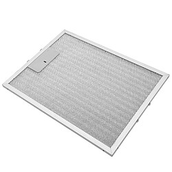 vhbw Filtrepermanent filtre à graisse métallique 32,8 x 24,7 x 0,9 cm convient pour Zanussi ZK90X 94264000400 hottes de cuisinière métal 