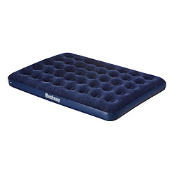 Bestway Matelas gonflable Floqué Horizon Double - 2 Places - Bleu.