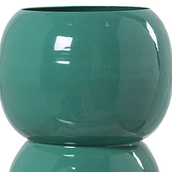 Acheter Vase Alexandra House Living Vert foncé Métal 14 x 14 x 27 cm