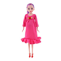 Poupée sirène 1/6 Belle Poupée Fille Robe Rose Cadeau d'anniversaire pour Enfant