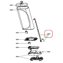 Whirlpool Poignee Poignee pour SECHE LINGE WHIRLPOOL - 481241889057