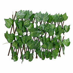 vidaXL Treillis de feuille de vigne artificiel extensible 180x20 cm