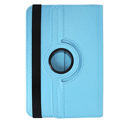 Avis Etui en PU rotation à 360 degrés bleu clair pour votre Tablet 10 inch