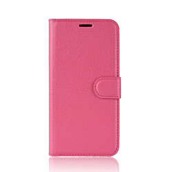 Etui en PU rose pour Sony Xperia XA3