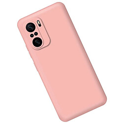 PHONECARE Coque Silicone Liquide - Xiaomi Redmi Note 10 Pro - Rose 