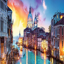 trefl- Puzzle Panorama modèle Le Grand Canal de Venise 1000 pièces, 29037, Multicolore