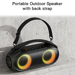 Acheter Yonis Enceinte Bluetooth Portable RGB Puissante 40W Effets Lumineux Autonomie Longue Durée