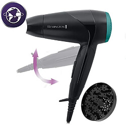 Remington Sèche Cheveux de Voyage avec Poignée Pliable 2000W noir