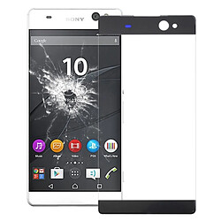 Wewoo Pour Sony Xperia XA Ultra noir / C6 Lentille extérieure en verre pièce détachée 