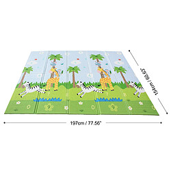 Acheter Teamson Kids Tapis de jeu d’éveil pliable pour enfant bébé double face 2 en 1 Sunny Safari Magic Garden Fantasy Fields PS-PM001