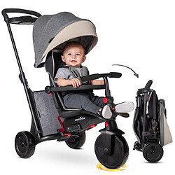 Smartrike Tricycle pliable évolutif 7en1 - SmarTfold 600S Gris 