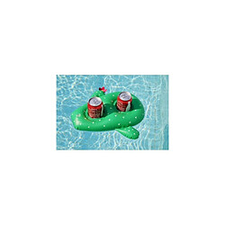 Airmyfun Porte Boisson Gonfable pour Piscine ou Plage, Flotteur, Accessoire d'Eau, Capacité 2 boissons - Cactus 34x33cm