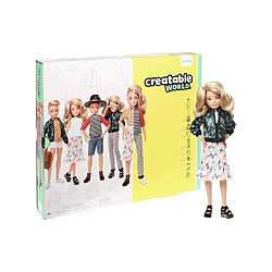 Mattel CREATABLE WORLD Kit complet cheveux blonds ondulés - GGT67 - Poupée Mannequin - 6 ans et + 