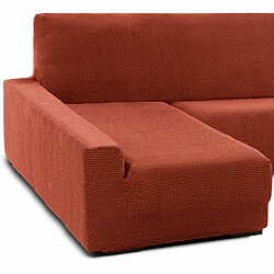 Housse pour chaise longue avec bras gauche long Sofaskins NIAGARA 210 - 340 cm - Orange foncé