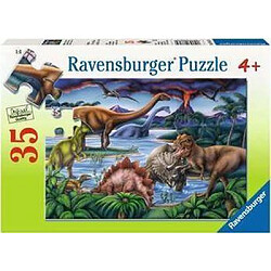 Ravensburger 8613 Dinosaur Playground 35pc, Children's Puzzles 