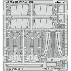 Bf 109G-6 for Tamiya - 1:48e - Eduard Accessories