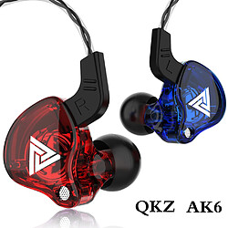 GUPBOO Original QKZ AK6 casque filaire 3.5mm cuivre pilote stéréo Hi-Fi écouteurs basse casque musique sport casque casque