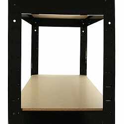 Avis Monstershop Monster Racking T-Rax Rayonnage Robuste, Noir, 75 cm L, 30 cm P Lot de 2