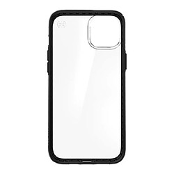 Speck Coque Presidio Perfect Clear Geo pour iPhone 14 Plus/15 Plus Noir transparent