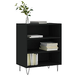 Avis Maison Chic Buffet,Meuble de Rangement,commode pour salon,Cuisine noir 57x35x70 cm bois d’ingénierie -MN42581