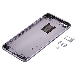 Acheter Wewoo Pour iPhone 6s Plus couverture gris arrière + plateau de carte + touche de contrôle du volume + bouton d'alimentation + de vibration du commutateur de mise en sourdine couvercle du boîtier de l'ensemble complet pièce détachée 5 en 1