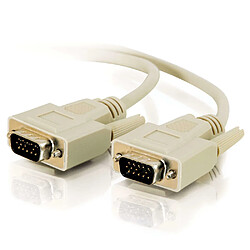 Cables To Go C2G Câble d'écran M/M SVGA HD15 Economy de 2 M