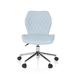 Chaise de bureau / chaise d'enfant pour enfants JOY II tissu bleu clair hjh OFFICE