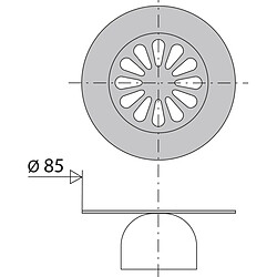 grille à cloche - valentin 03510000000