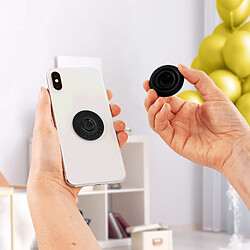 PopGrip Smartphone Maintien et Support Vidéo Design smiley jaune PopSockets pas cher