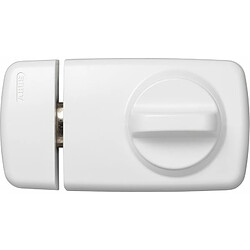 Verrou de porte complémentaire bouton rotatif Blanc - Abus 532702 7010 W