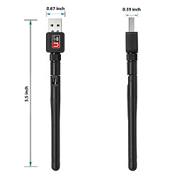 Avis 150mbps ralink rt5370 chipset usb wifi dongle adaptateur réseau sans fil usb