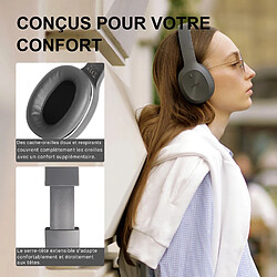 Écouteurs supra-auriculaires stéréo Bluetooth 5.1 Edifier W600BT - Noir pas cher