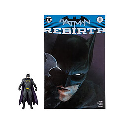 Mc Farlane DC Direct Page Punchers - Figurine et comic book Batman (Rebirth) 8 cm 