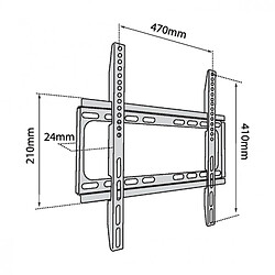 Avis TV wall mount TB-450 up to 56 40kg max VESA 400x400