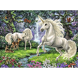 Ravensburger - 128389 - Puzzle ``Licornes Mystérieuses`` 200 Pièces 