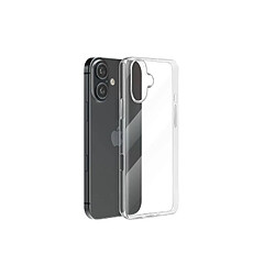 Pack coque et verre trempé 2,5D Moxie pour iPhone 16 Transparent