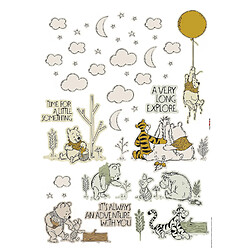 Komar Stickers Muraux Disney Winnie l'Ourson "Winnie Woodland"