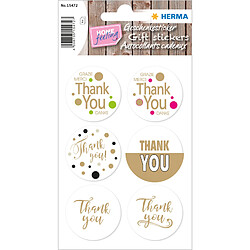 HERMA Sticker cadeau HOME 'Thank You' ()