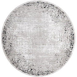 Hadorn Tapis 125x125 gris Davos Elegance 