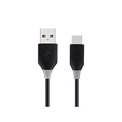 Eko Câble USB-C vers USB-A 2.0 3A Charge et Synchronisation 480Mbps 1m Noir 