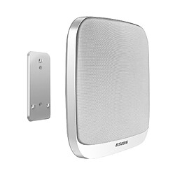 Universal Haut-parleur Bluetooth maison chambre à coucher multi-combo installation murale magasin téléphone mobile sans fil stéréo avec lumière | subwoofer (blanc) 