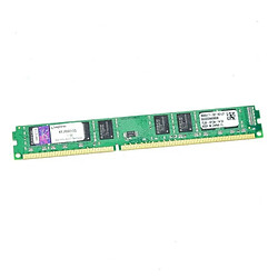 2Go RAM PC Bureau KINGSTON KFJ9900S/2G DDR3 PC3-10600U 1333Mhz 1Rx8 Low profile · Occasion 