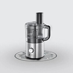 RUSSELL HOBBS 25280-56 Robot Cuisine Multifonction Compact Home, Puissant, Hâche, Mixe, Tranche et Râpe, Compatible Lave-Vaisselle