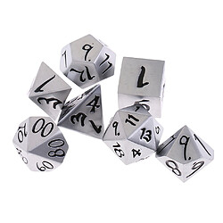 dièse polyédrique d4-d20 dies pour donjons u0026 dragons jeu de rôle jouet noir